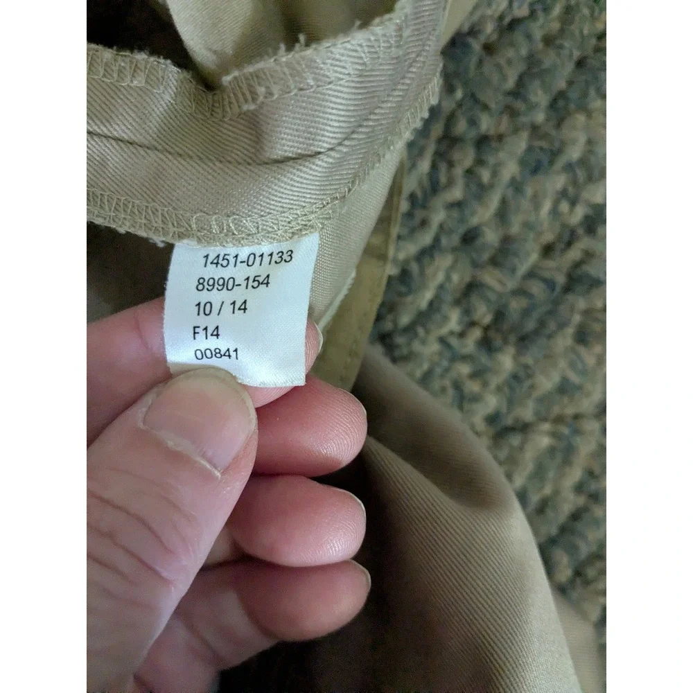 Jos. A. Bank Travelers Collection Khaki Pleated Chinos Mens 36x32 Tan Cotton